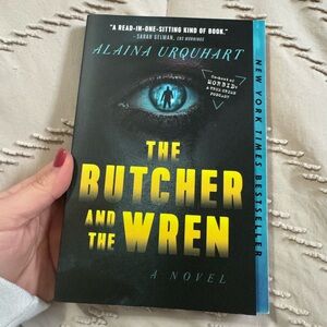 The Butcher and The Wren Novel by - Black and Yellow Cover